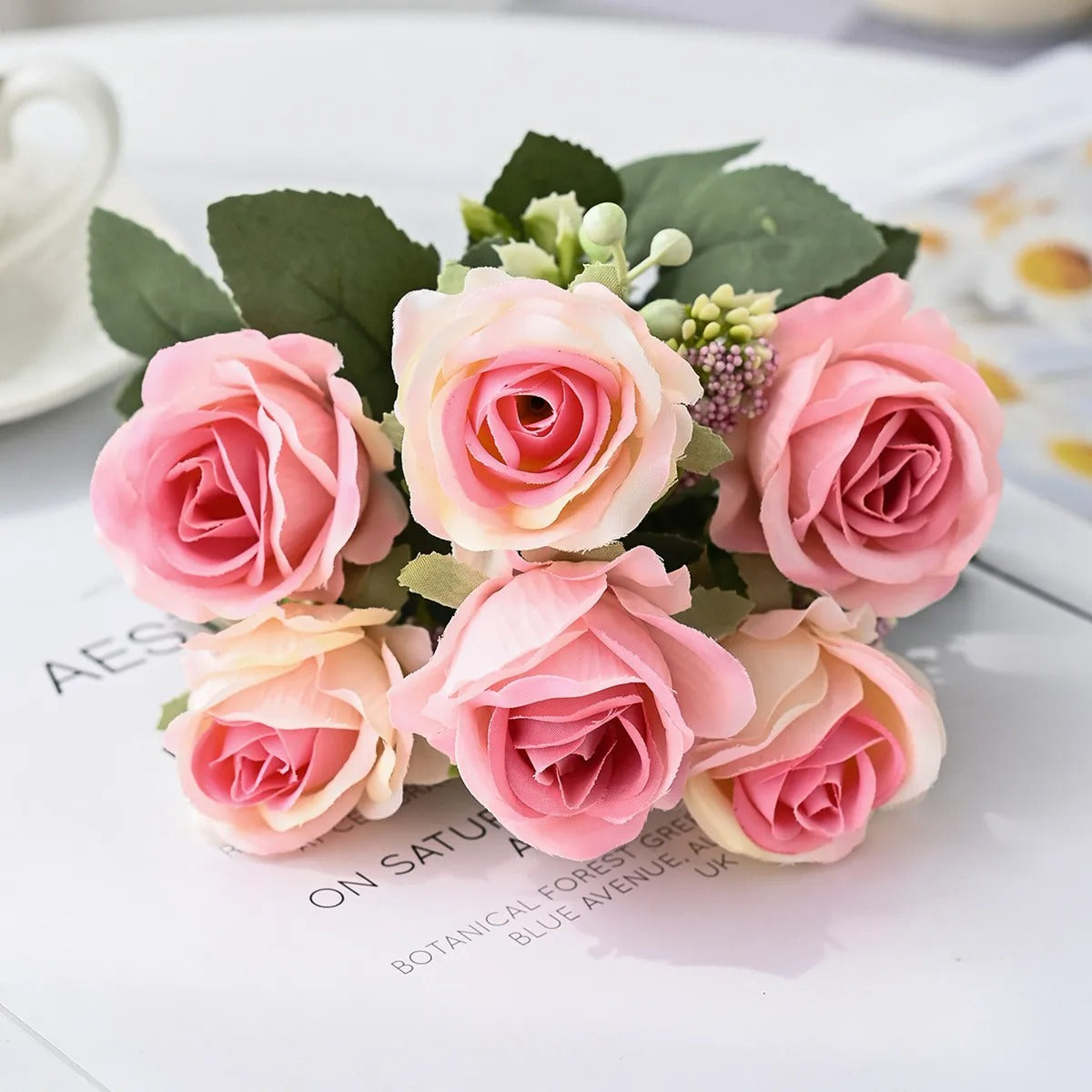 Silk-Rose Bouquet