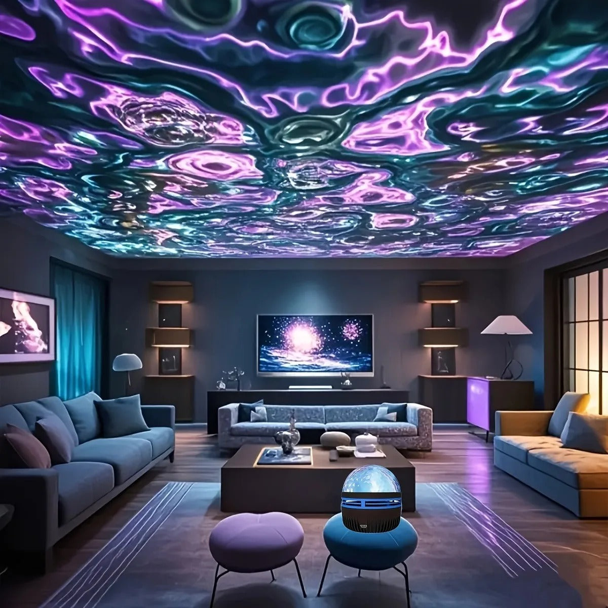 Aurora-Radiance Lamp