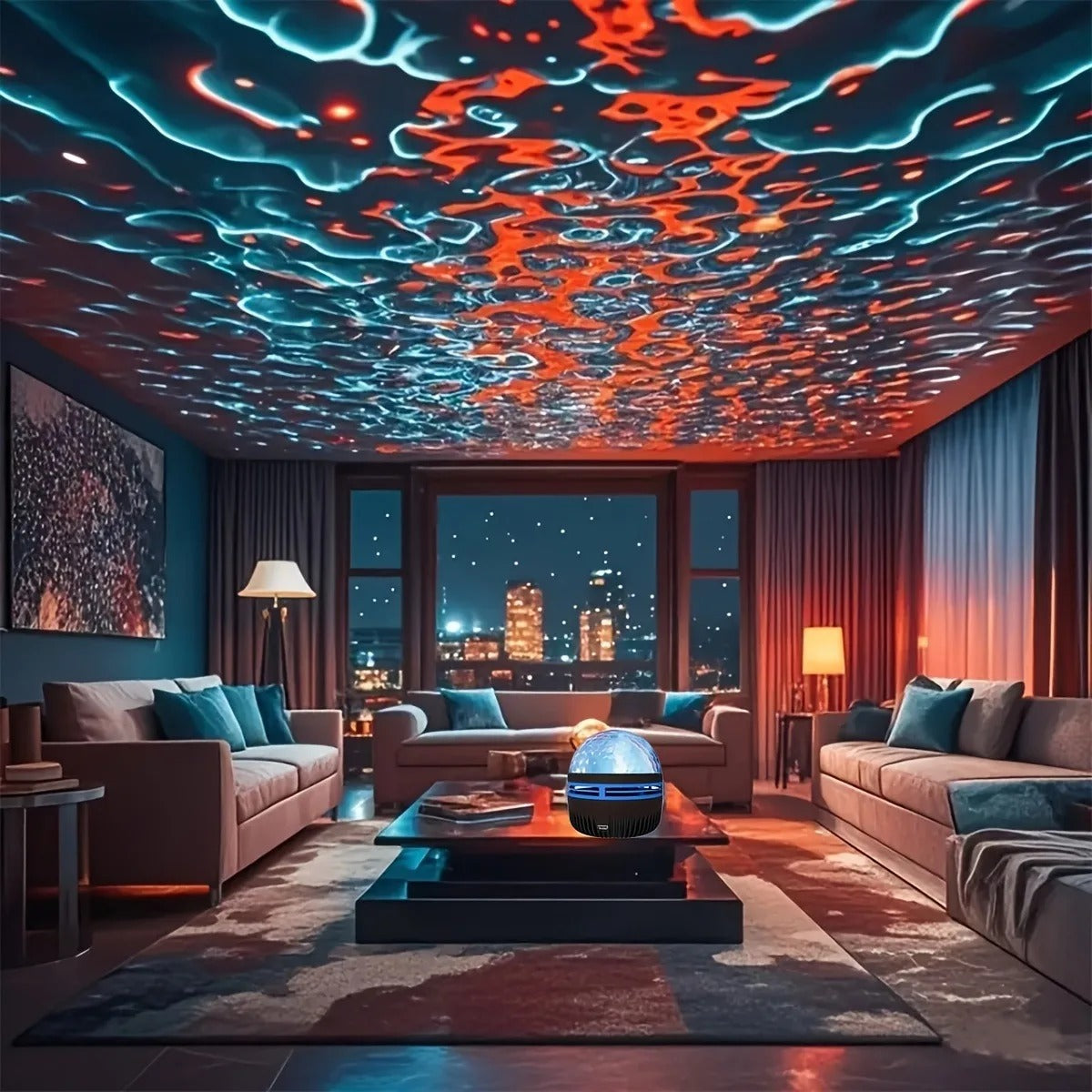 Aurora-Radiance Lamp