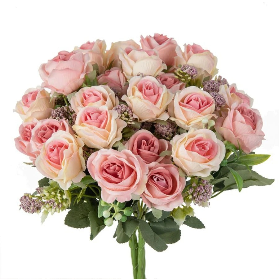 Silk-Rose Bouquet