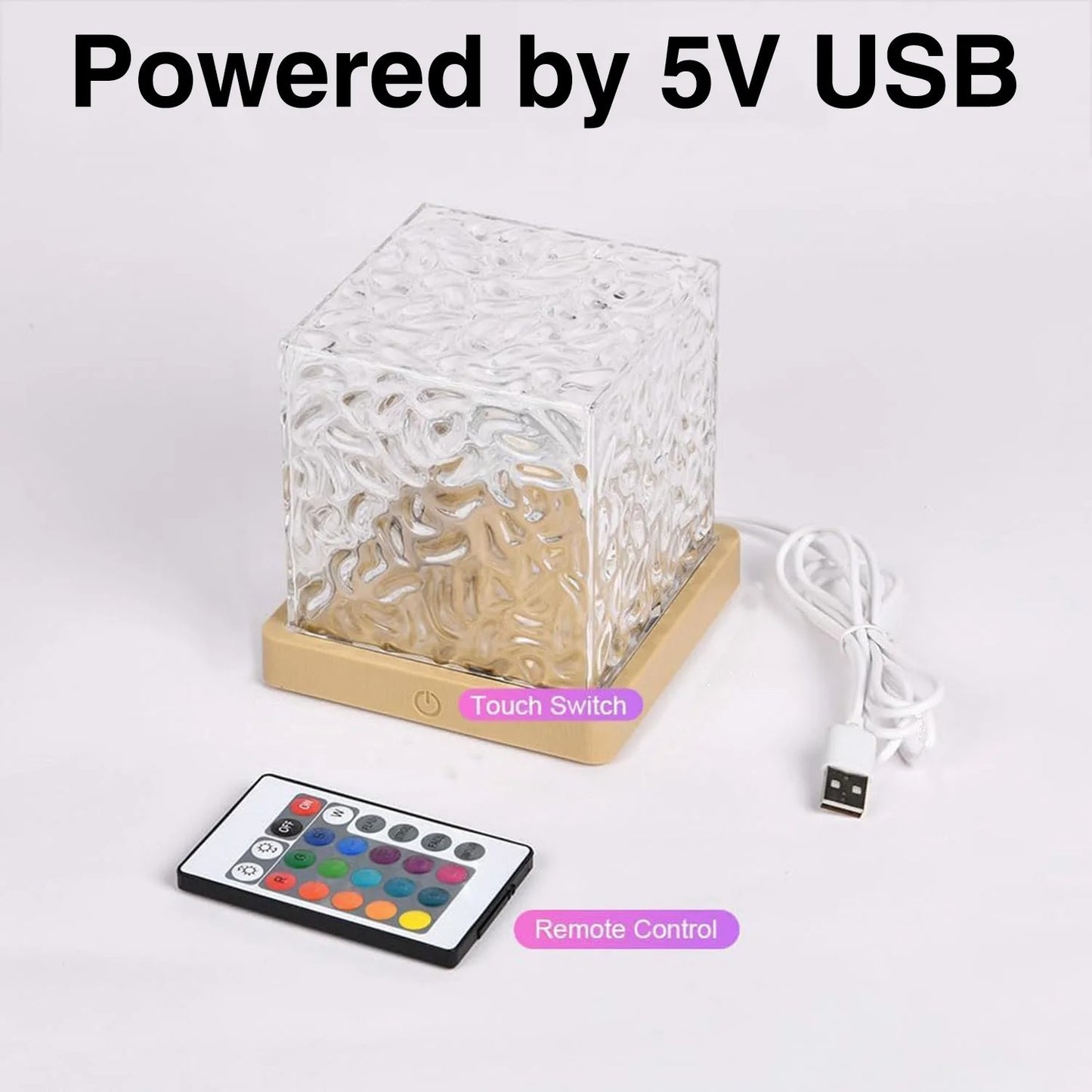 Crystal Aurora Lamp