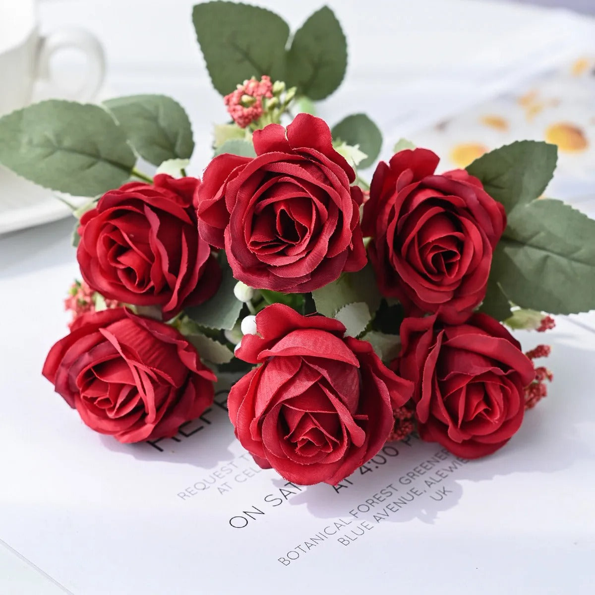 Silk-Rose Bouquet
