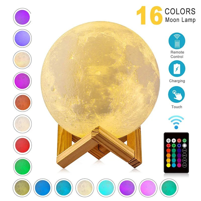 Galaxy Moonlight Lamp