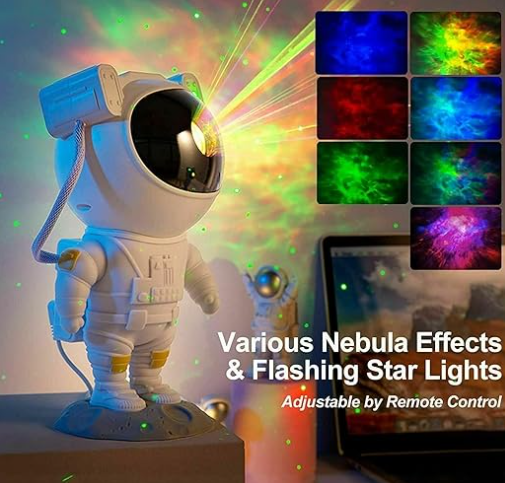 Galaxy Aurora (Astronaut) Lamp