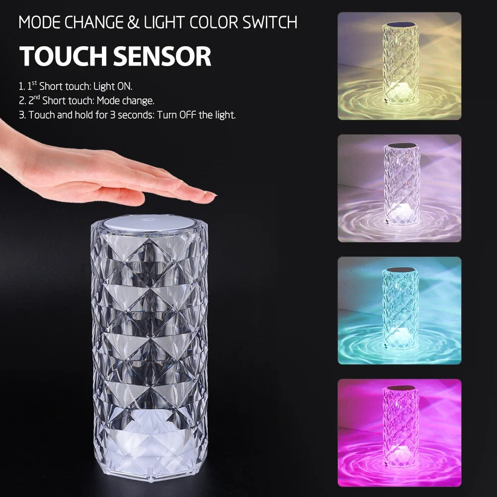 Crystal Ambience Vibrance Lamp