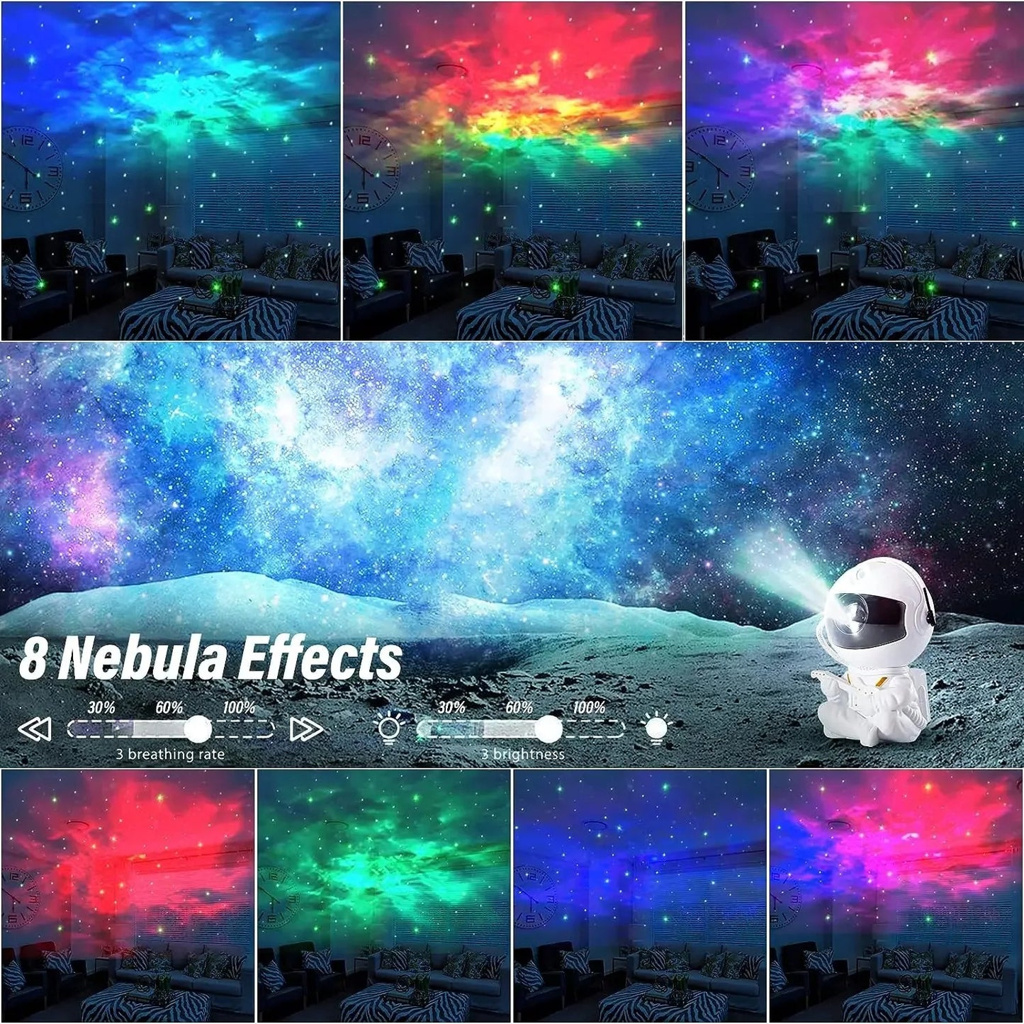 Galaxy Aurora (Astronaut) Lamp