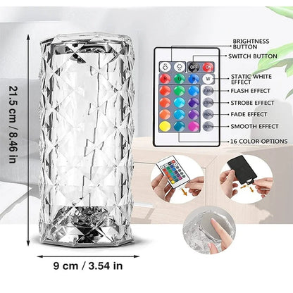 Crystal Ambience Vibrance Lamp