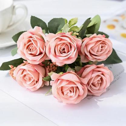 Silk-Rose Bouquet