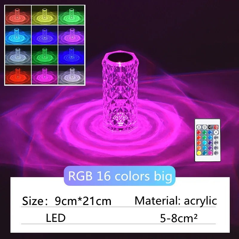 Crystal Ambience Vibrance Lamp