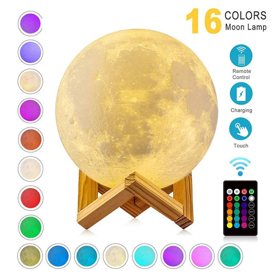 Galaxy Moonlight Lamp