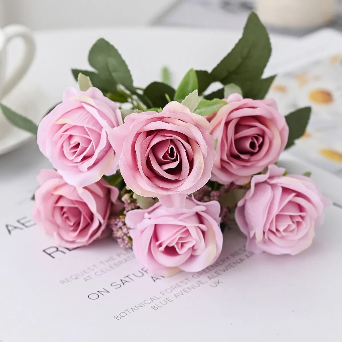 Silk-Rose Bouquet